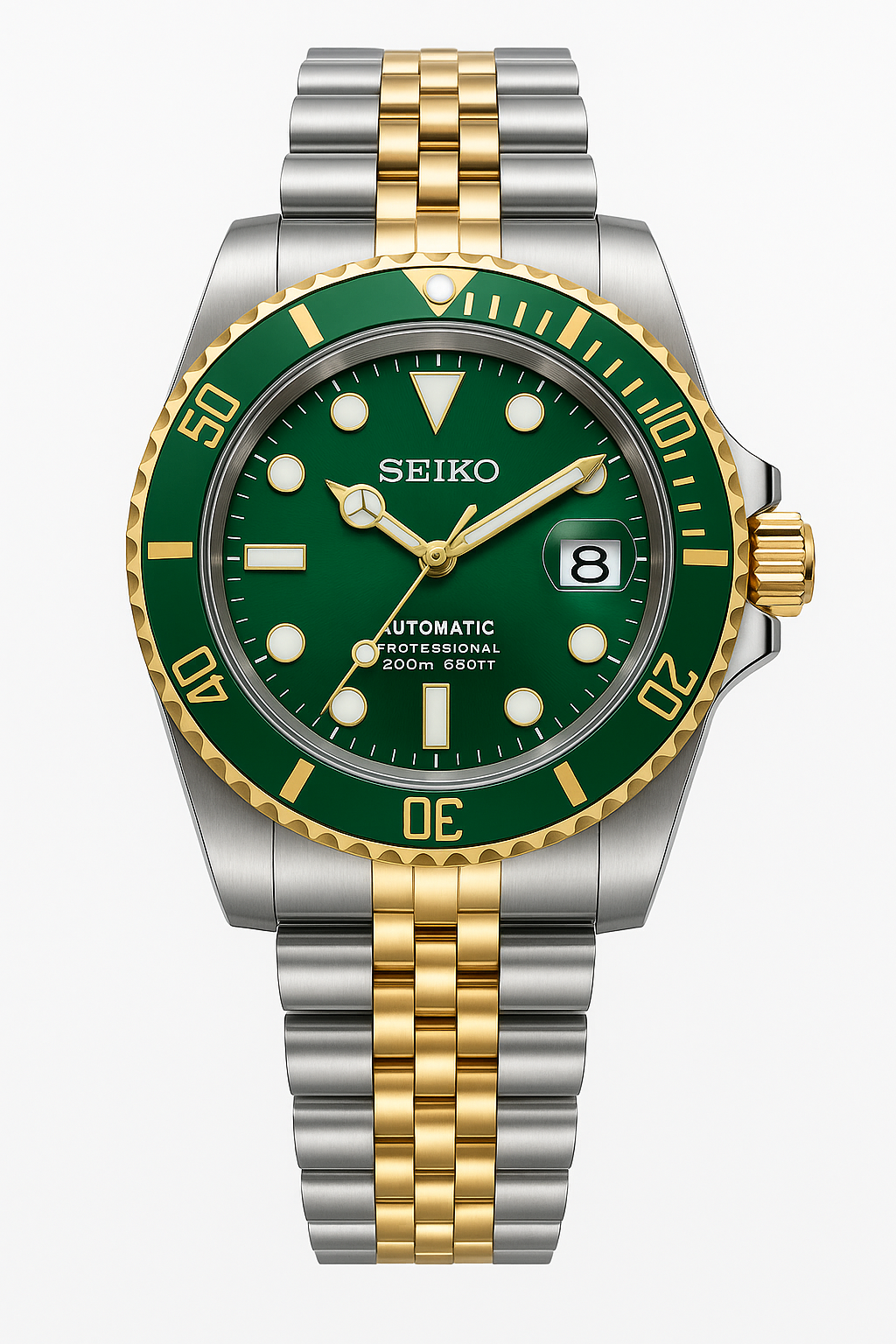 Seikomariner - Green bi-colour