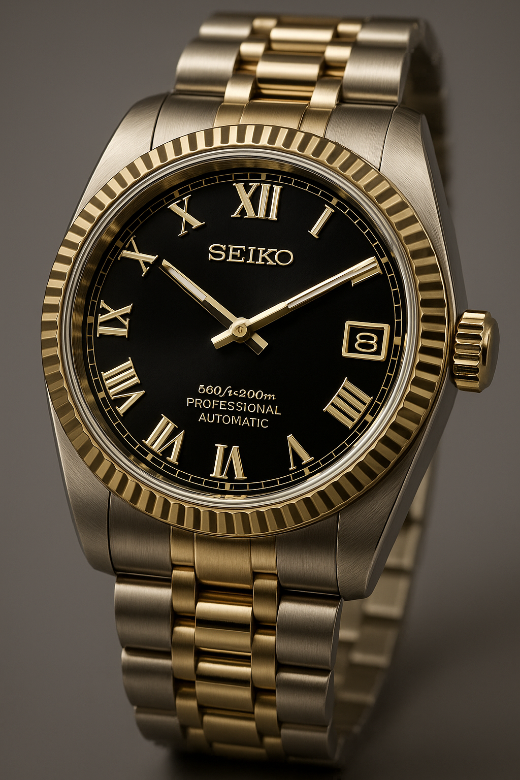 Seikojust - bi colour black gold