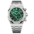 Royal seikoak - green chrono