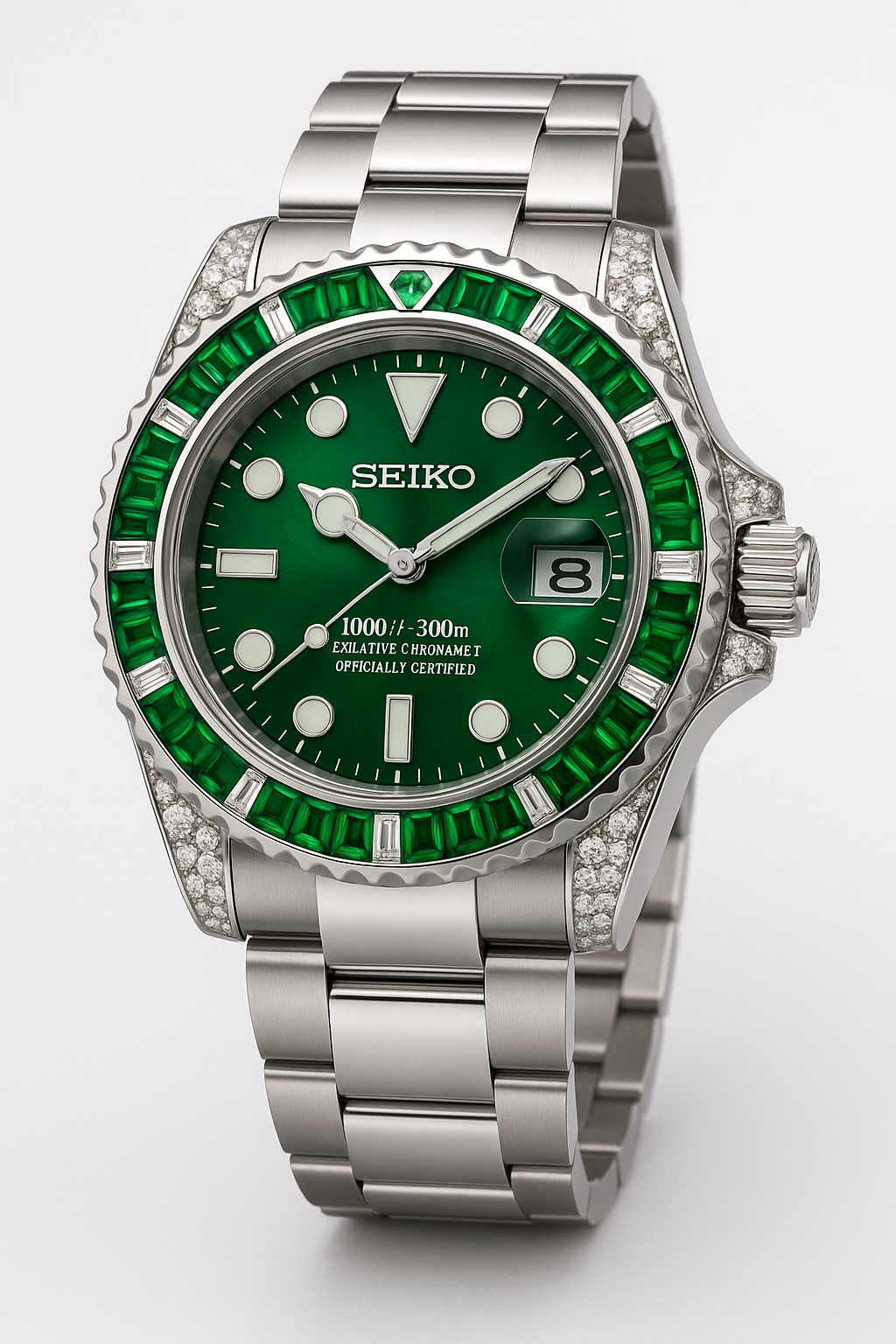 Seikomariner - stone set