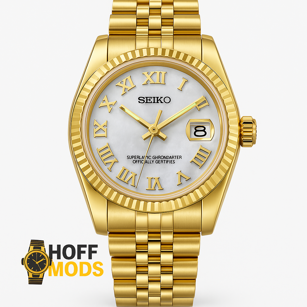 31mm Seikojust - White MOP