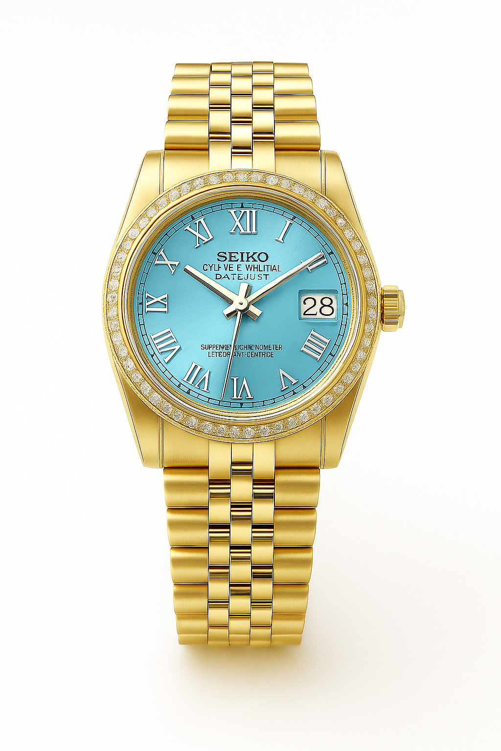 31mm Seikojust - Gold ice