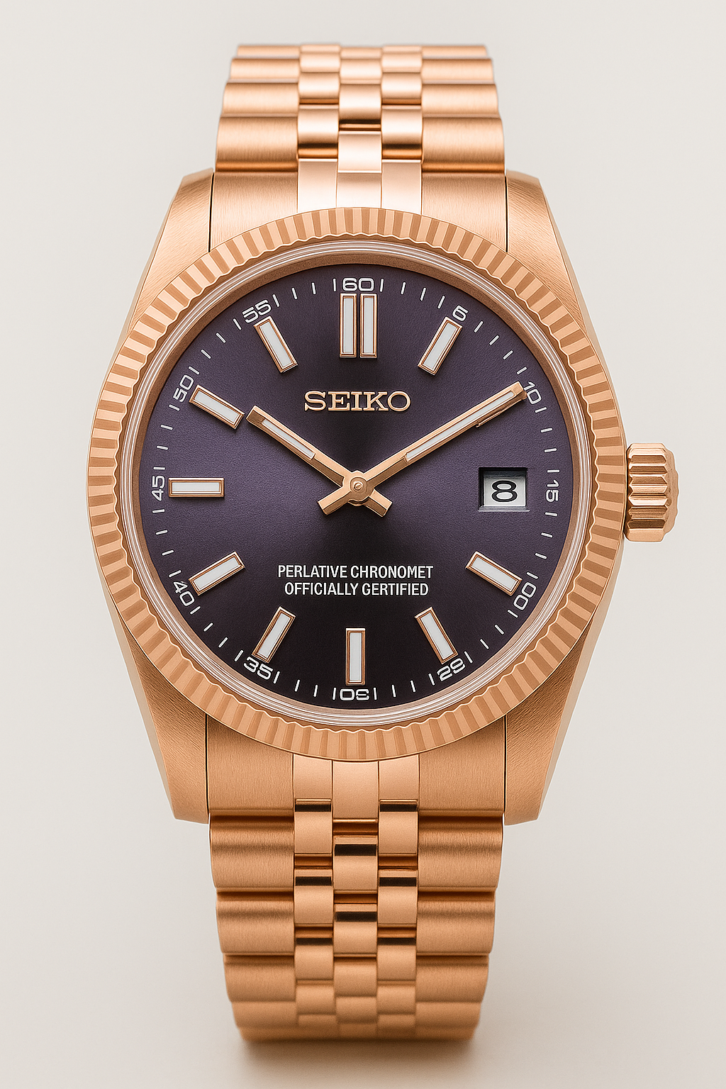 31mm Seikojust - rose purple