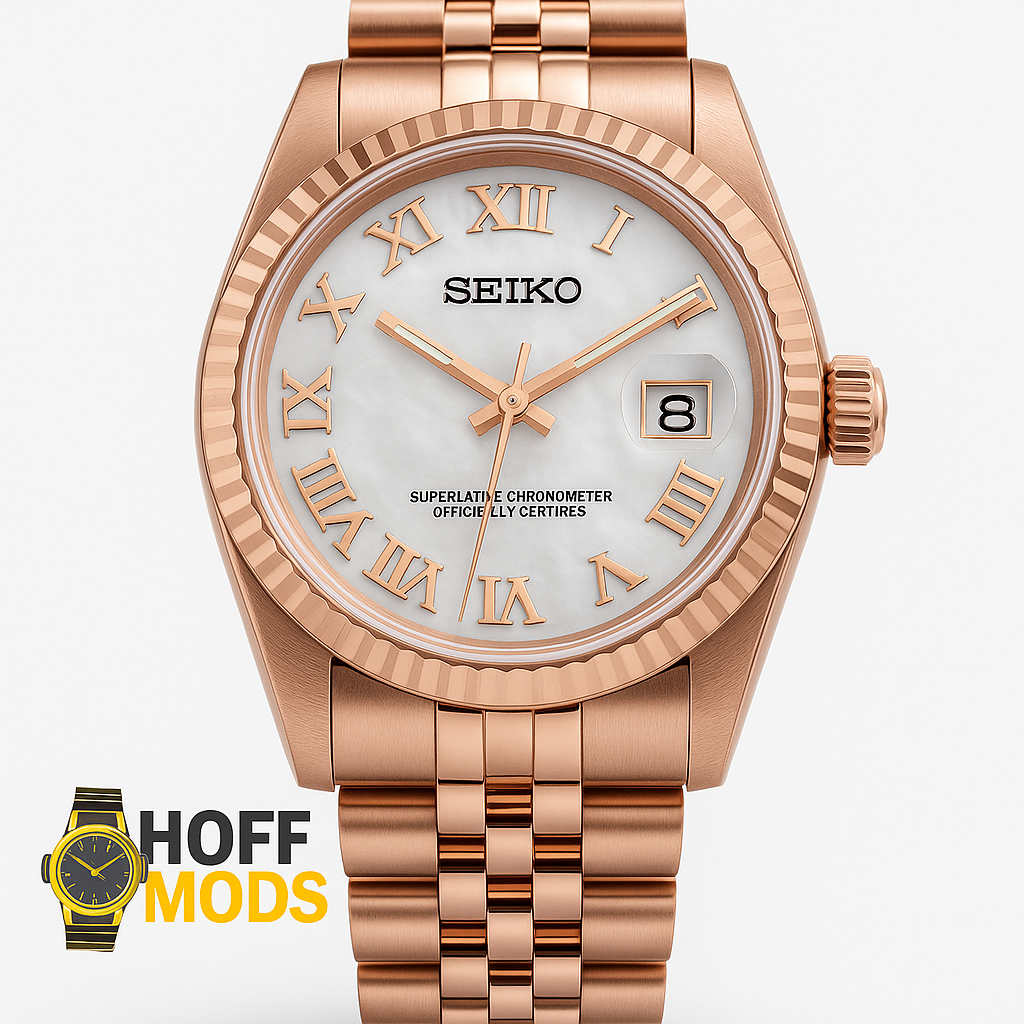 31mm Seikojust - White MOP