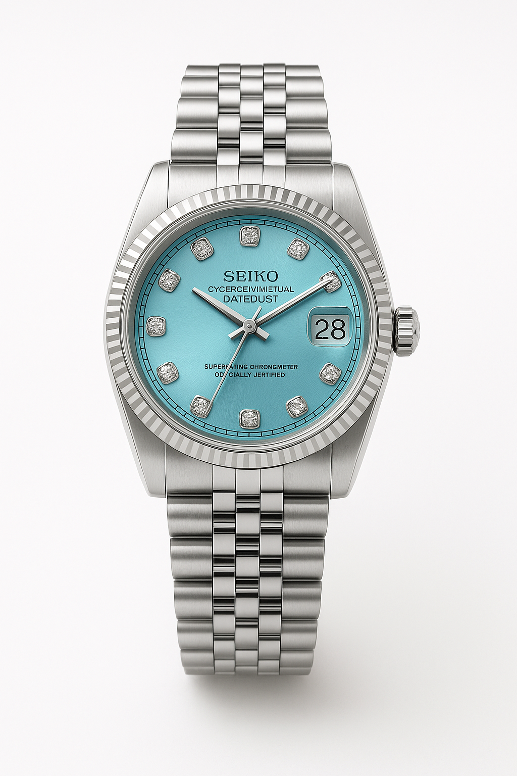 31mm Seikojust - ice stone dial